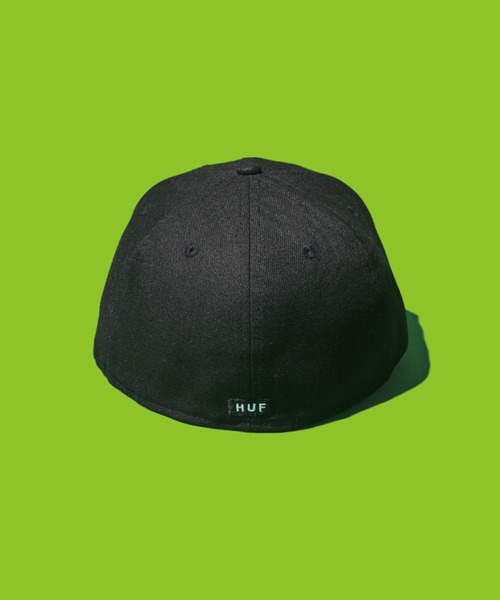 NEW ERA（ニューエラ）の「HUF x NEW ERA CLASSIC H CAP/ HUF キャップ ニューエラ LP 59FIFTY（キャップ・メンズ・ブラック/ネイビー・7 1/2/7 5/8/7 3/8/7 1/4/7 1/8）」の19枚目の写真