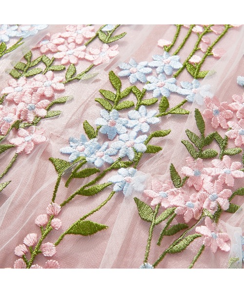 Francfranc - ANNA SUI クッションカバー フラワー 450×450 セール】ANNA SUI クッションカバー チュールフラワー 450×450