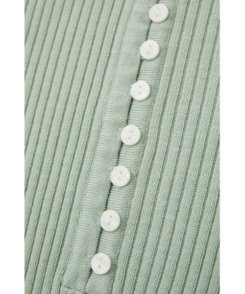 moussy - 2WAY SKIPPER KNIT トップス MOUSSY（マウジー）の「2WAY SKIPPER KNIT トップス（ニット