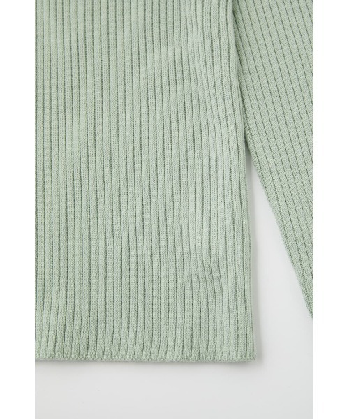 MOUSSY（マウジー）の「2WAY SKIPPER KNIT トップス（ニット