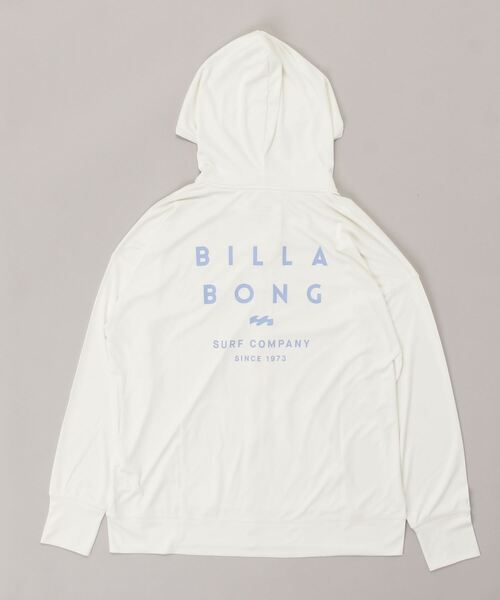 BILLABONG(ビラボン)の「BILLABONG/ビラボン ルーズシルエット バックプリント無地長袖ラッシュガード/フルジップパーカーラッシュガード BC013-852(ラッシュガード・レディース・ホワイト/ブラック/オレンジ・M/L)」の4枚目の写真