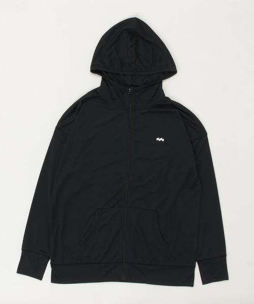 BILLABONG(ビラボン)の「BILLABONG/ビラボン ルーズシルエット バックプリント無地長袖ラッシュガード/フルジップパーカーラッシュガード BC013-852(ラッシュガード・レディース・ホワイト/ブラック/オレンジ・M/L)」の8枚目の写真