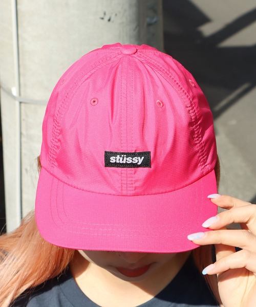 STUSSY（ステューシー）の「STUSSY/ステューシー RIPSTOP LOW PRO CAP ロゴキャップ（キャップ・メンズ・ピンク・ONE SIZE）」の15枚目の写真