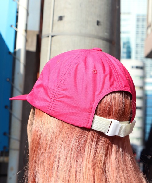 STUSSY（ステューシー）の「STUSSY/ステューシー RIPSTOP LOW PRO CAP ロゴキャップ（キャップ・メンズ・ピンク・ONE SIZE）」の5枚目の写真