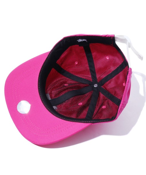 STUSSY（ステューシー）の「STUSSY/ステューシー RIPSTOP LOW PRO CAP ロゴキャップ（キャップ・メンズ・ピンク・ONE SIZE）」の8枚目の写真