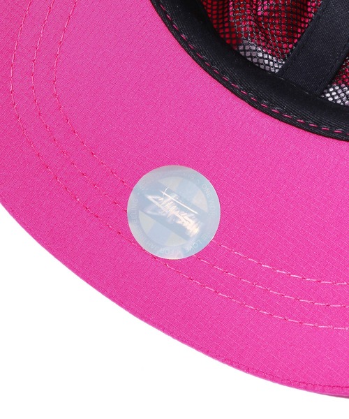 STUSSY（ステューシー）の「STUSSY/ステューシー RIPSTOP LOW PRO CAP ロゴキャップ（キャップ・メンズ・ピンク・ONE SIZE）」の2枚目の写真
