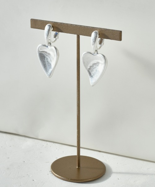 GOLDY（ゴールディ）の「マチュアー ハート イヤリング（イヤリング・レディース・シルバー/ゴールド/その他1/その他2・FREE）」の10枚目の写真