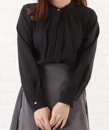 Lace Ladies | スタンドカラー フロントタックブラウス(シャツ/ブラウス)