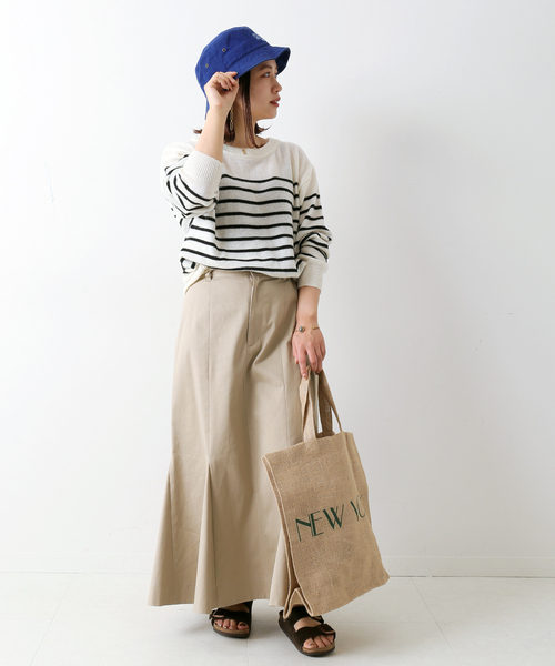 Simplicite(サンプリシテ)の「Embroidery Bucket hat(ハット・レディース・ホワイト/ブラック/イエロー/ブルー/ベージュ・FREE)」の18枚目の写真