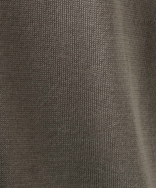 DESIGNWORKS(デザインワークス)の「【アンサンブル対応】ウォッシャブルシルク 半袖 クルーネック(Tシャツ/カットソー・メンズ・ブラック/ブラウン/グレー・46/48/50)」の16枚目の写真