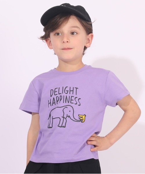 BABYDOLL（ベビードール）の「吸水速乾 お着替えプリントTシャツ 6779K（Tシャツ/カットソー・キッズ・パープル/グリーン系その他3/オフホワイト/ブラック系その他/オレンジ/グリーン/ブルー系その他/グリーン系その他/イエロー/ネイビー/ゴールド/チャコールグレー/ロイヤルブルー/ライトブルー/ブルー/ノンウォッシュ・120cm/100cm/110cm/90cm/80ｃｍ）」の13枚目の写真