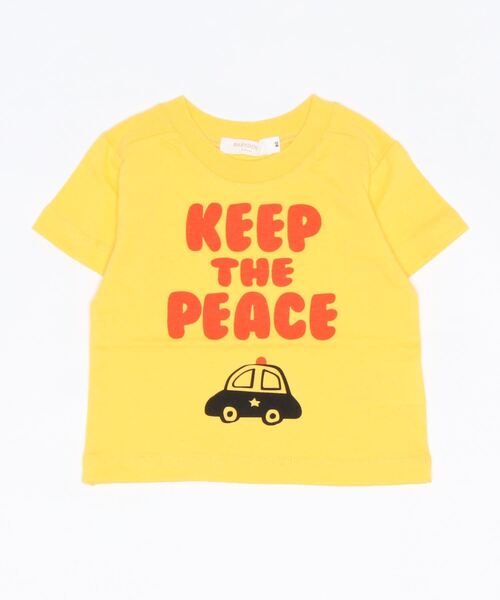 BABYDOLL（ベビードール）の「吸水速乾 お着替えプリントTシャツ 6779K（Tシャツ/カットソー・キッズ・パープル/グリーン系その他3/オフホワイト/ブラック系その他/オレンジ/グリーン/ブルー系その他/グリーン系その他/イエロー/ネイビー/ゴールド/チャコールグレー/ロイヤルブルー/ライトブルー/ブルー/ノンウォッシュ・120cm/100cm/110cm/90cm/80ｃｍ）」の18枚目の写真