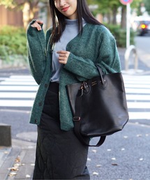 bukht | BUKHT/ ブフト SHAGGY JAQUARD SOLID CARDIGANビッグシャギージャガードカーディガン(カーディガン/ボレロ)