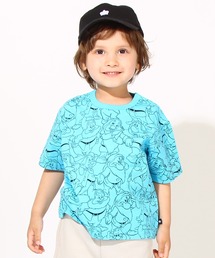 Disney（ディズニー）の「一部店舗/通販限定 親子お揃い ディズニー 総柄Tシャツ 6468K（Tシャツ/カットソー・キッズ）」