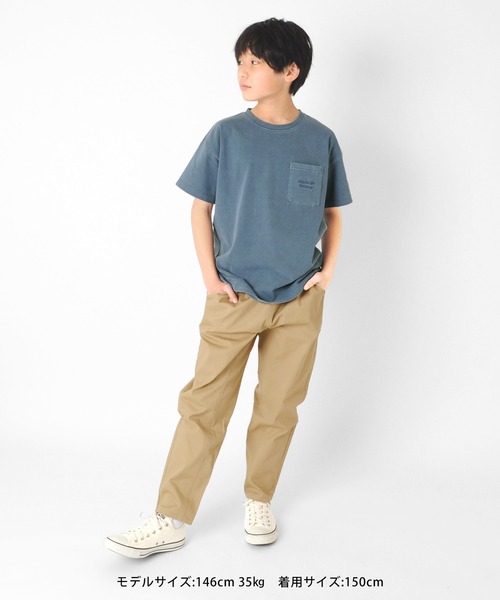 GLAZOS（グラソス）の「[テーパード]ツイルストレッチ・アクティブパンツ（その他パンツ・キッズ・ベージュ/ライトベージュ/カーキ/ライトブルー/ブラック・130cm/140cm/150cm/160cm/170cm）」の10枚目の写真