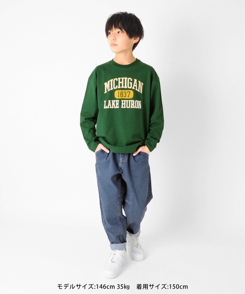 GLAZOS（グラソス）の「[テーパード]ツイルストレッチ・アクティブパンツ（その他パンツ・キッズ・ベージュ/ライトベージュ/カーキ/ライトブルー/ブラック・130cm/140cm/150cm/160cm/170cm）」の13枚目の写真