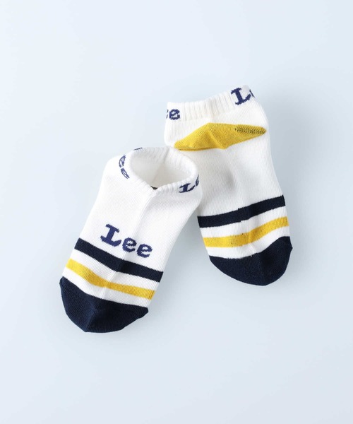 Lee（リー）の「【Lee】アンクルソックス3点セット（ソックス/靴下・キッズ・ブルー・M/L）」の3枚目の写真