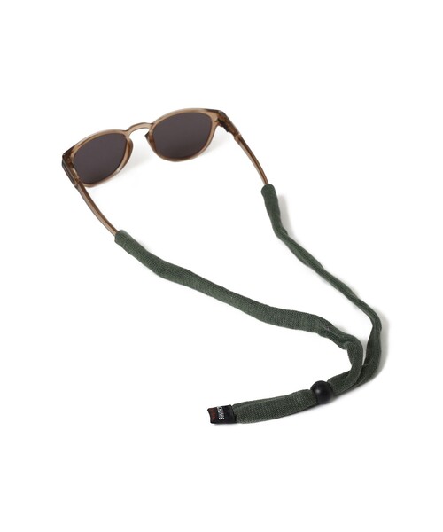 CHUMS(チャムス)の「CHUMS / Original Standard End メガネ ストラップ(サングラス・メンズ・ブラック/ダークグリーン/ネイビー/グレー/オレンジ/ブルー/その他/その他1/その他2/その他3/イエロー/パープル・ONE SIZE)」の4枚目の写真