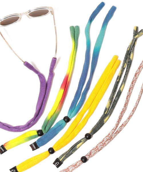 CHUMS(チャムス)の「CHUMS / Original Standard End メガネ ストラップ(サングラス・メンズ・ブラック/ダークグリーン/ネイビー/グレー/オレンジ/ブルー/その他/その他1/その他2/その他3/イエロー/パープル・ONE SIZE)」の13枚目の写真