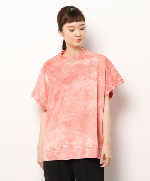MONITALY(モニタリー)の「MONITALY |フレンチテリードルマンTシャツ WOMEN(Tシャツ/カットソー・レディース・グリーン系その他/ピンク系その他・SMALL)」の14枚目の写真