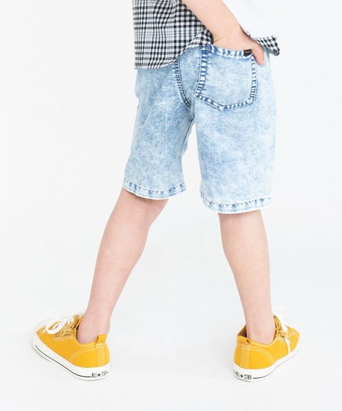 BRANSHES（ブランシェス）の「【接触冷感】アイスデニムパンツ（その他パンツ・キッズ・ネイビー/ブルー・90/100/110/120/130/140/150）」の8枚目の写真