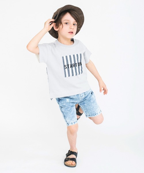 BRANSHES（ブランシェス）の「【接触冷感】アイスデニムパンツ（その他パンツ・キッズ・ネイビー/ブルー・90/100/110/120/130/140/150）」の16枚目の写真