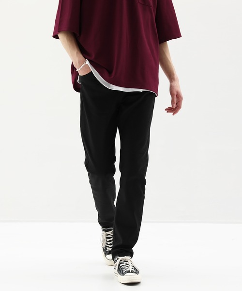 ETELIO(エテリオ)の「カツラギストレッチスキニーパンツ(その他パンツ・メンズ・ブラック・S/M/L/XL)」の3枚目の写真