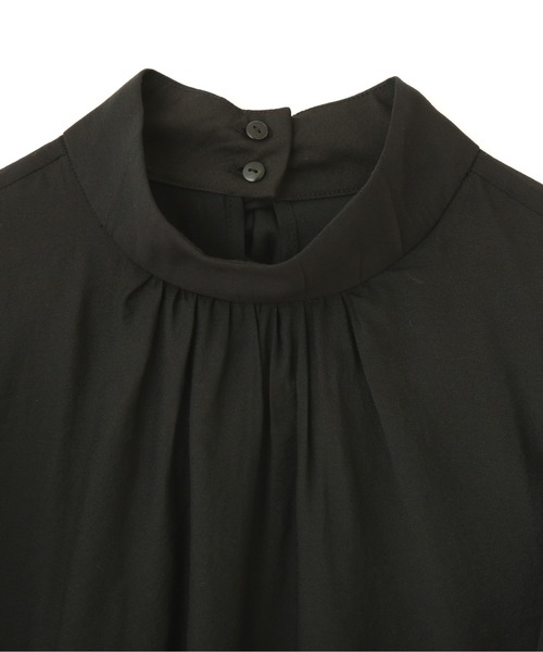 PROPORTION BODY DRESSING（プロポーションボディドレッシング）の「ラッフルリボンブラウス / 1212110501（シャツ/ブラウス・レディース・ブラック/オフホワイト/ライトグリーン・MEDIUM/SMALL）」の11枚目の写真