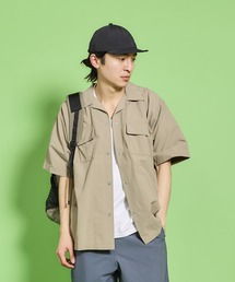 S/S CAMP SHIRT SOLID / ショートスリーブ キャンプシャツ ソリッド