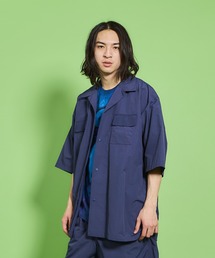 S/S CAMP SHIRT SOLID / ショートスリーブ キャンプシャツ ソリッド