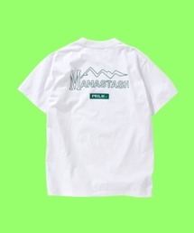 MILKFED. | MILKFED. × MANASTASH /ミルクフェド×マナスタッシュ　MOUNTAIN LOGO T-SHIRT マウンテンロゴTシャツ(Tシャツ/カットソー)