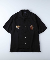 【BACK NUMBER】刺繍開襟半袖シャツ
