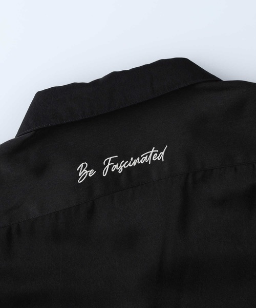 BACK NUMBER（バックナンバー）の「【BACK NUMBER】刺繍開襟半袖シャツ（シャツ/ブラウス・メンズ・グリーン/キナリ/ダークグレー・L/XL/M）」の10枚目の写真