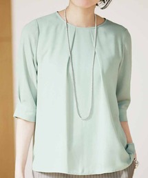 ＩＥＤＩＴ　リラクシーシルエットの吸汗速乾インナードッキングブラウス