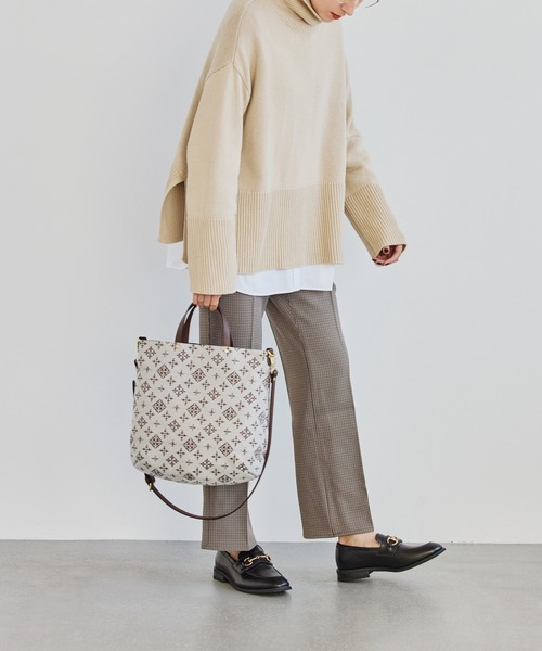 russet（ラシット）の「2WAYトートバッグ【コットンジャガード