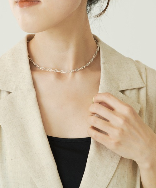 PAPILLONNER（パピヨネ）の「デザインチェーンネックレス/PAPILLONNER/パピヨネ（ネックレス・レディース・シルバー/ゴールド・FREE）」の11枚目の写真