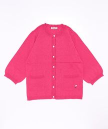 Samansa Mos2 | 【オーガニックコットン／UV加工】刺繍入りカーディガン(カーディガン/ボレロ)