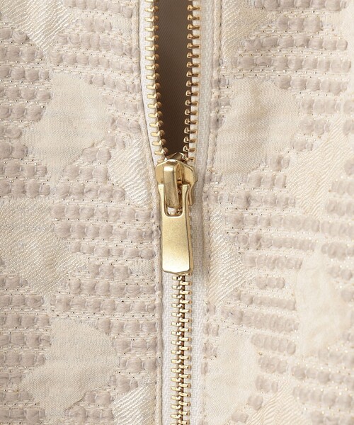 セール】キカジャガードコンビジャケット（ブルゾン）｜GRACE