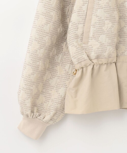 セール】キカジャガードコンビジャケット（ブルゾン）｜GRACE