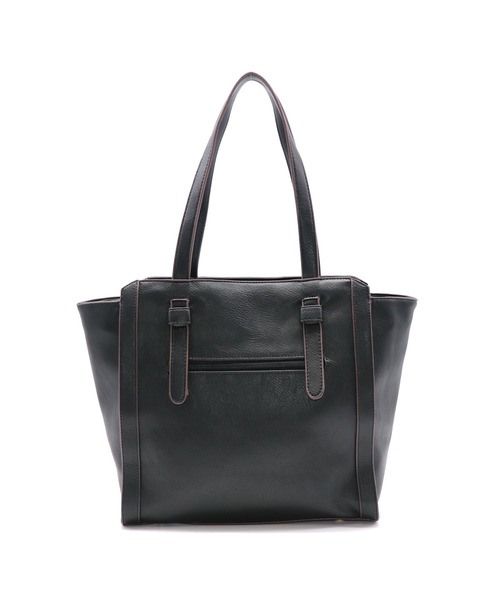 GUSCIO(グッシオ)の「【グッシオベーシック】デザインハンドルスクエアトートバッグ(トートバッグ・レディース・ブラック/グリーン/グレイッシュベージュ/シャーベット・FREE)」の7枚目の写真