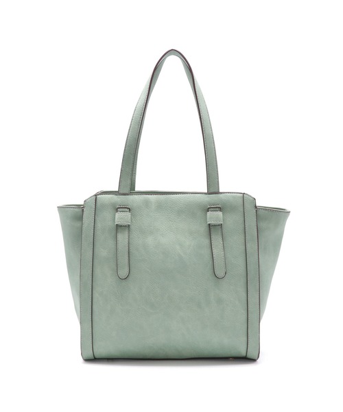 GUSCIO(グッシオ)の「【グッシオベーシック】デザインハンドルスクエアトートバッグ(トートバッグ・レディース・ブラック/グリーン/グレイッシュベージュ/シャーベット・FREE)」の16枚目の写真