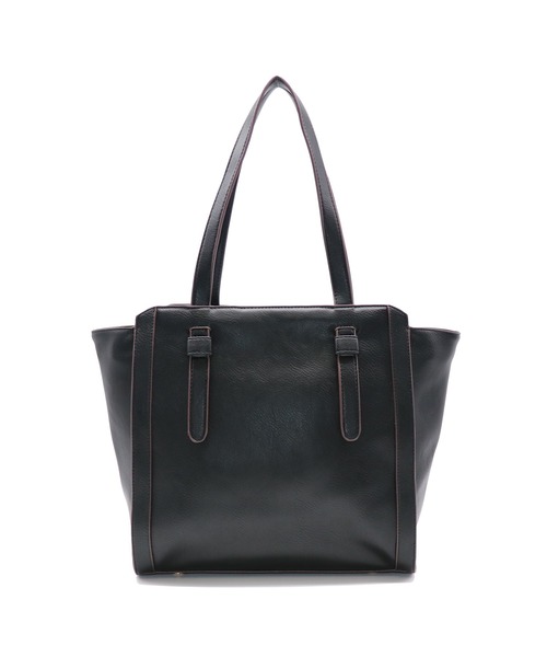 GUSCIO(グッシオ)の「【グッシオベーシック】デザインハンドルスクエアトートバッグ(トートバッグ・レディース・ブラック/グリーン/グレイッシュベージュ/シャーベット・FREE)」の14枚目の写真