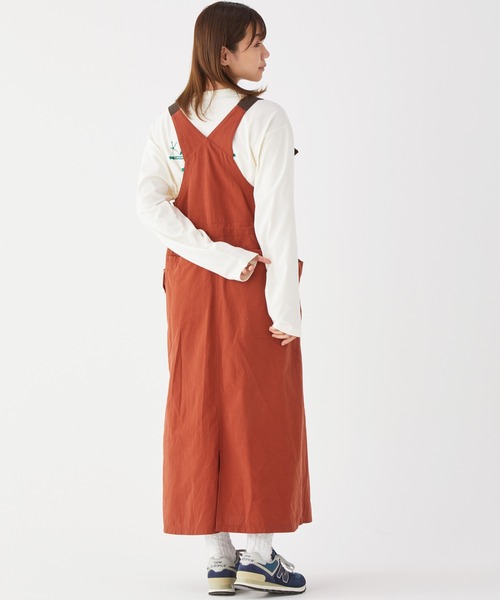 KRIFF MAYER Lady's Collection(クリフメイヤーレディースコレクション)の「HINOKOジャンスカ(ジャンパースカート・レディース・ブラック/ベージュ/レッド/オリーブ/ブルー・MEDIUM/LARGE)」の7枚目の写真