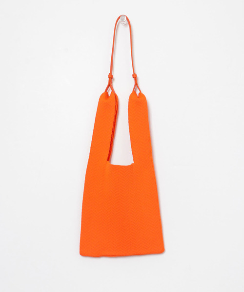 RODE SKO（ロデスコ）の「ショルダー付ニットトートバッグ（トートバッグ・レディース・グレー/グリーン/イエロー系その他/オレンジ/オレンジ系その他・ONE）」の18枚目の写真