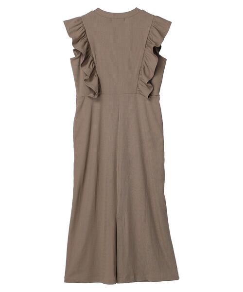 Sugar spoon（シュガースプーン）の「・SUGAR SPOON ラッフルワンピ（ワンピース・レディース・ブラック/モカ・FREE）」の18枚目の写真