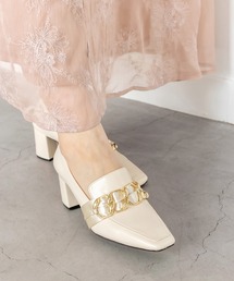 RANDA | サテンベルトヒールシューズ(パンプス)