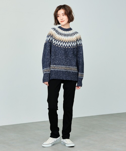 SOMETHING（サムシング）の「SOMETHING BODYFIRE 裏起毛スキニーデニムパンツ【暖】冬用あったかパンツ（デニムパンツ・レディース・インディゴブルー/ダークインディゴブルー/ブラック系その他/ブラック・26/27/28/29/25）」の6枚目の写真