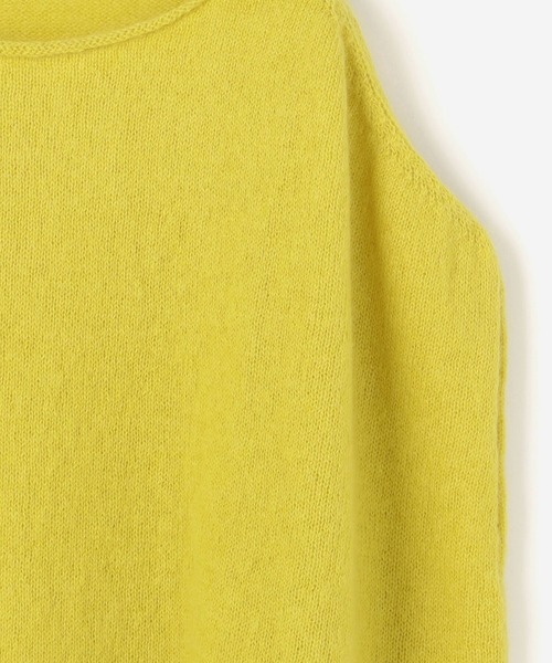 GALLEGO DESPORTES（ギャレゴデスポート）の「GALLEGO DESPORTES | ウールナイロン ニットベスト WOMEN（ベスト・レディース・イエロー/クリーム・ONE SIZE）」の16枚目の写真