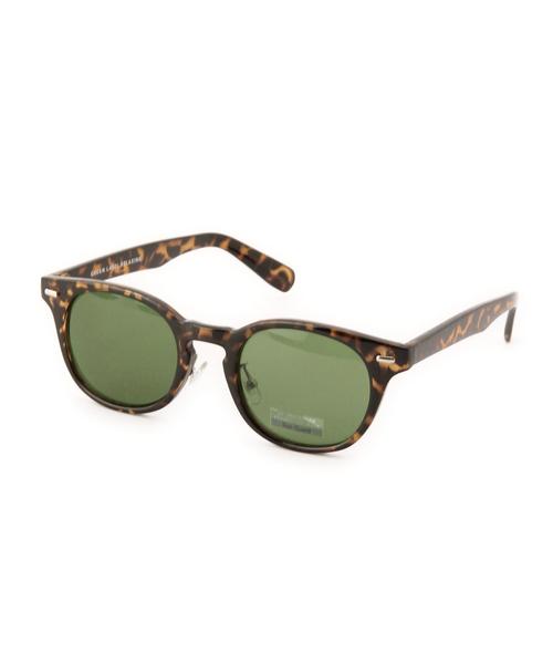 green label relaxing(グリーンレーベルリラクシング)の「COLORED BOSTON サングラス◆(サングラス・メンズ・ブラック/ダークブラウン・フリー)」の2枚目の写真
