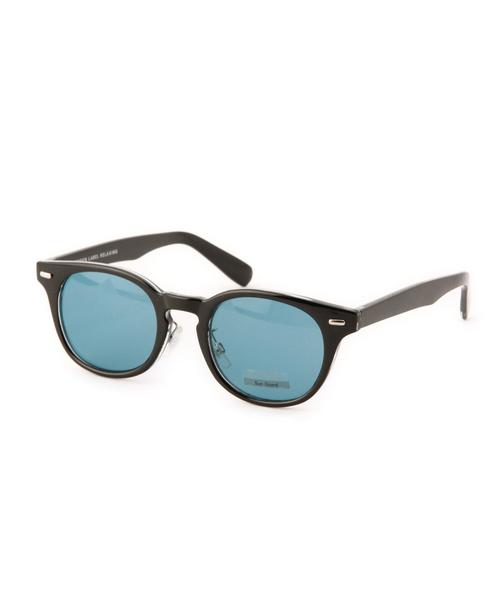 green label relaxing(グリーンレーベルリラクシング)の「COLORED BOSTON サングラス◆(サングラス・メンズ・ブラック/ダークブラウン・フリー)」の1枚目の写真
